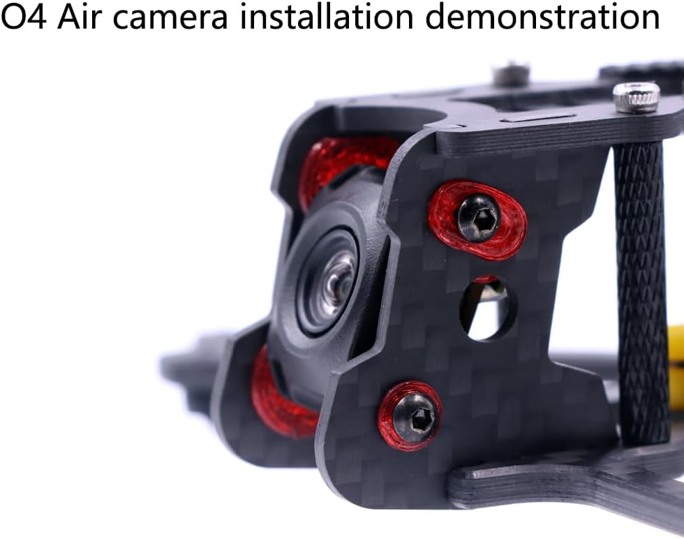 Usmile 2.5 Inch 115mm Micro Carbon Fiber Quadcopter Frame Kit for DJI O4 Air Unit Digital HD Transmission System RC FPV Racing Quad Drone