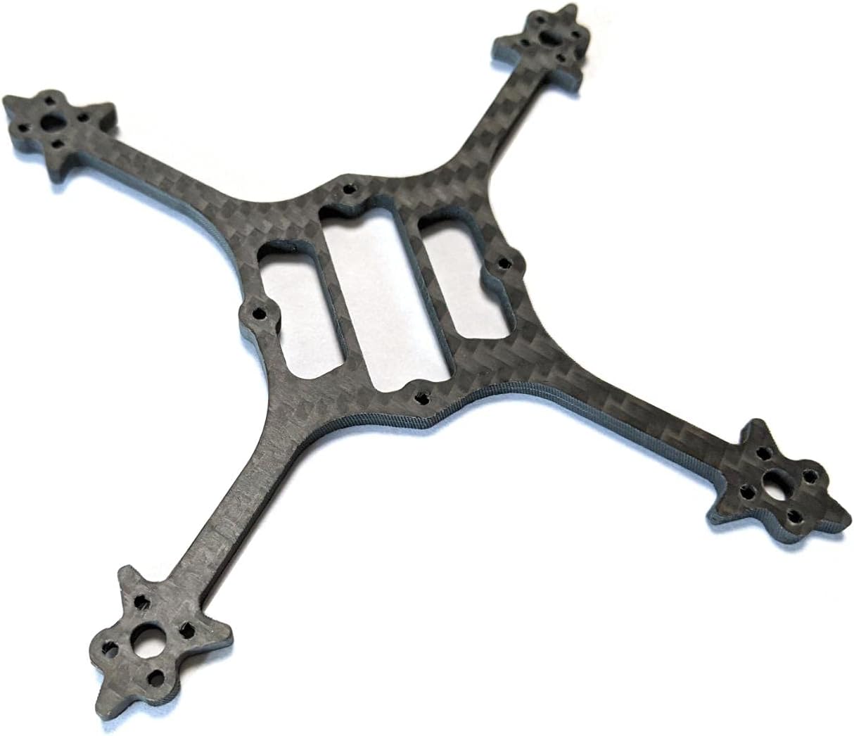 Reinforced 115mm Wheelbase Carbon Fiber Bottom Plate Spare Part for Crux3 3 inch FPV Racing Quadcopter Quad Drone