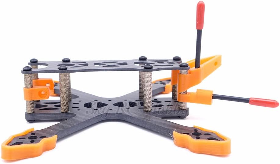 GX140 140mm Mini Alien Carbon Fiber 3inch FPV Frame Kits 4mm Arm with Printing Accessories for 1407 FPV Racing Freestyle Drones