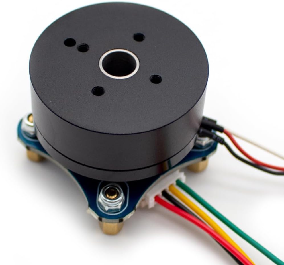 2804 Hollow Shaft Brushless DC Motor, with AS5600 Magnetic Encoder Hall Sensor Outer Rotor BLDC Motor Kit Support FOC Control