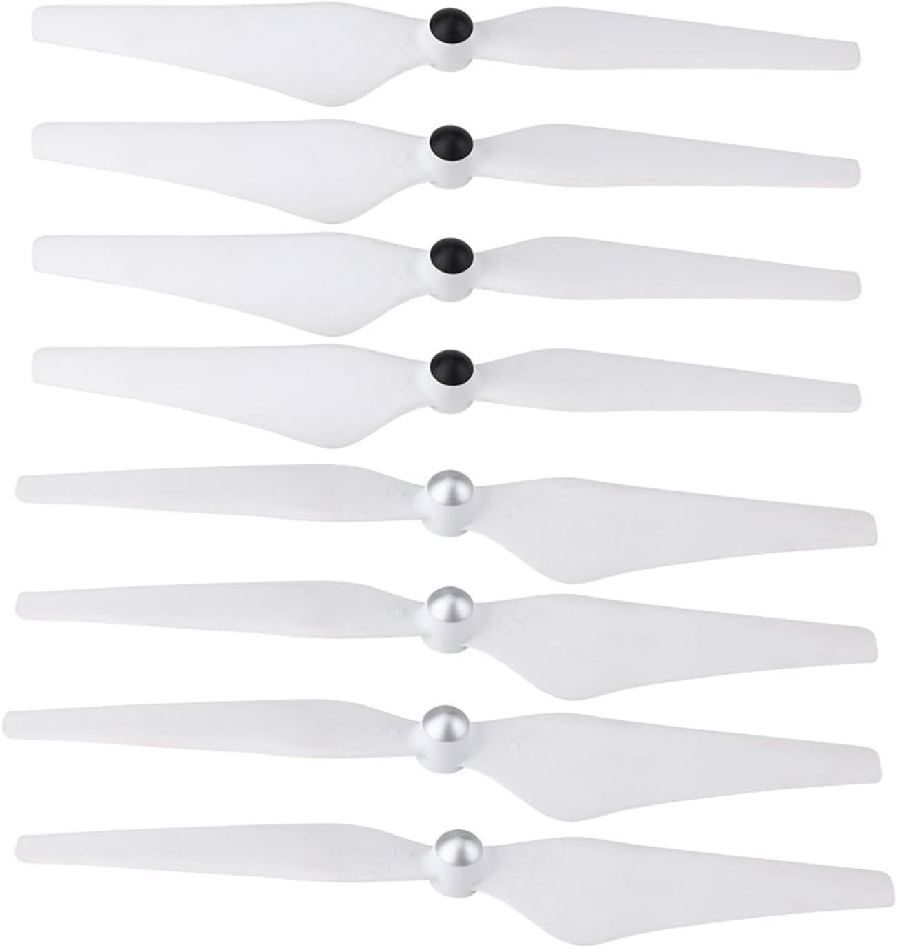 Tbest for DJI Phantom 3 Propellers,8Pcs/Set CW CCW Self Locking Propeller Quadcopter Blade 9450 Low Noise Propellers Replacement Part for 1/2/3/3PRO Standard Drone Blades,Drone Accessories