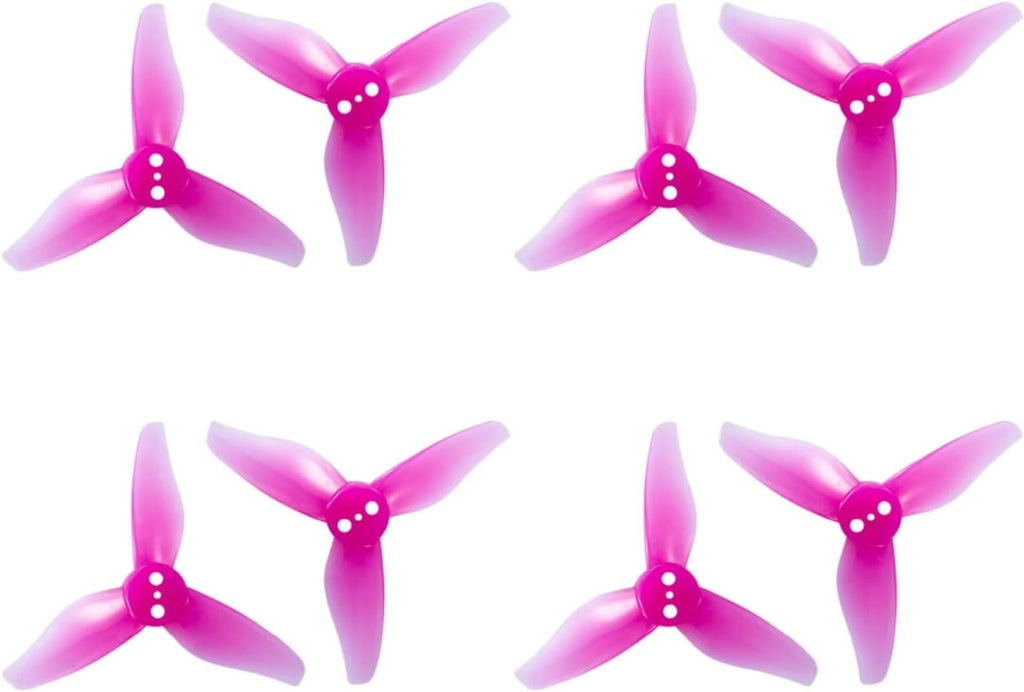 16pcs Gemfan Hurricane 2023 2 Inch 3-Blade Propeller 3 Holes Props 1105-1108 Motor for Toothpick RC Drone FPV Racing(8CW 8CCW)