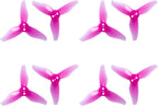 16pcs Gemfan Hurricane 2023 2 Inch 3-Blade Propeller 3 Holes Props 1105-1108 Motor for Toothpick RC Drone FPV Racing(8CW 8CCW)