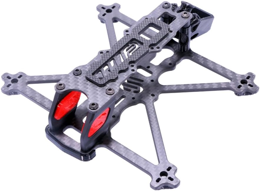 QWinOut Frame Kit Fi-150 EVO 3.5inch/ Fi-100-EVO 2 Inch Propeller Toothpick Frame Kit RC Drone for O3 Air Unit (Fi-150 EVO 3.5inch)