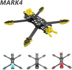 Mark4 5inch FPV Carbon Fiber Frame 225mm Wheelbase 5mm arm Freestyle Long Range Frame for RC Quadcopter Racing Drone (MARK4 red)