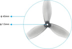 BETAFPV 16pcs 45mm 3-Blade Propeller with 1.5mm Shaft Hole Lightweight Compatible for 1102 Brushless Motor Like Aquila16 Brushless Quadcopter