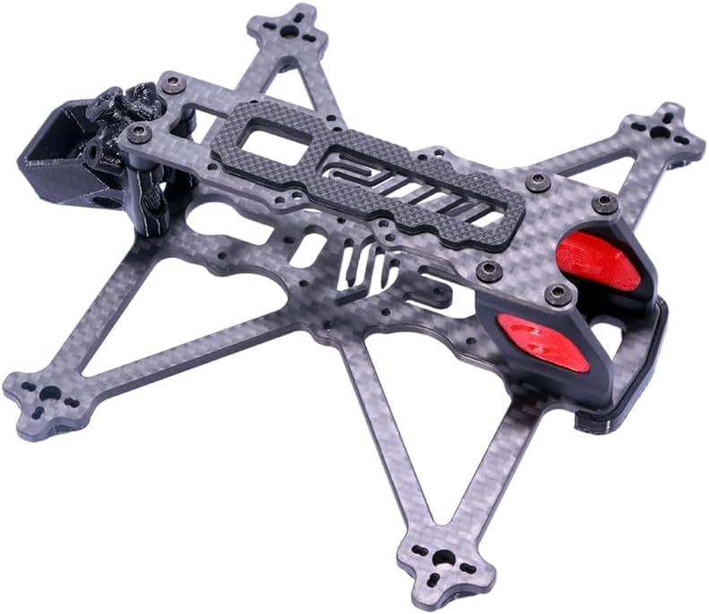 QWinOut Frame Kit Fi-150 EVO 3.5inch/ Fi-100-EVO 2 Inch Propeller Toothpick Frame Kit RC Drone for O3 Air Unit (Fi-150 EVO 3.5inch)