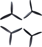 8 Inch Glass Fiber Nylon 8-Inch Propellers, 3-Blade Props for Cinelifter FPV Drones, Black (4 pcs - 2 CW, 2 CCW)