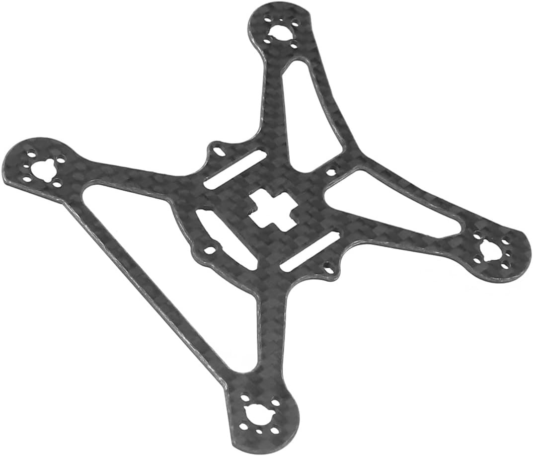 VERBANA FPV Drone 2inch/2.5inch Carbon Fiber Frame Kit Fit for 110X Series Motor for RC Micro Toothpick FPV Racing Drone Accessories(2 inch)