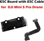 Original ESC Board with Cable for DJI Mini 5 Pro Drone Repair Parts Electronic Speed Controller Module with ESC Cable for Mini 5 Pro UAV Replacement Accessories