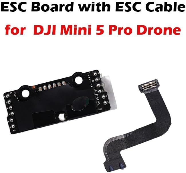 Original ESC Board with Cable for DJI Mini 5 Pro Drone Repair Parts Electronic Speed Controller Module with ESC Cable for Mini 5 Pro UAV Replacement Accessories