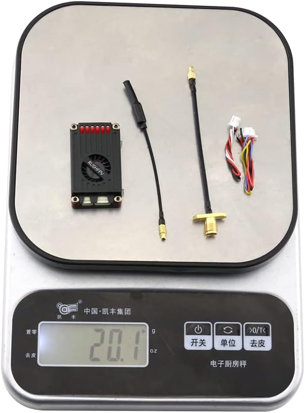 Rush Tank VTX 2.5w MAX Solo VTX 5.8G FPV Transmitter CNC Shell Long Range for RC Drone MultiRotor FPV Racing