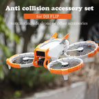 ILEI Flip Drone Protection Kit for Flip, 360¡ã Anti-Collision Accessories Set with Landing Gear, Tail Wing, Gimbal Bumper and Ring (Pink)