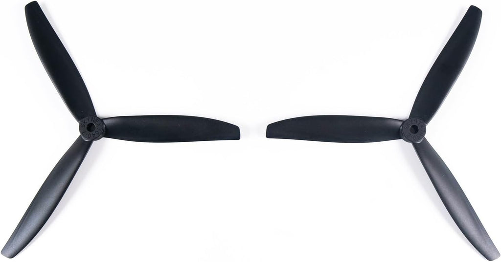 7-Inch Glass Fiber Nylon Propellers, 3-Blade Props for Cinelifter FPV Drones, Black (8 pcs - 4 CW, 4 CCW)
