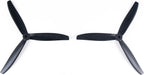7-Inch Glass Fiber Nylon Propellers, 3-Blade Props for Cinelifter FPV Drones, Black (8 pcs - 4 CW, 4 CCW)