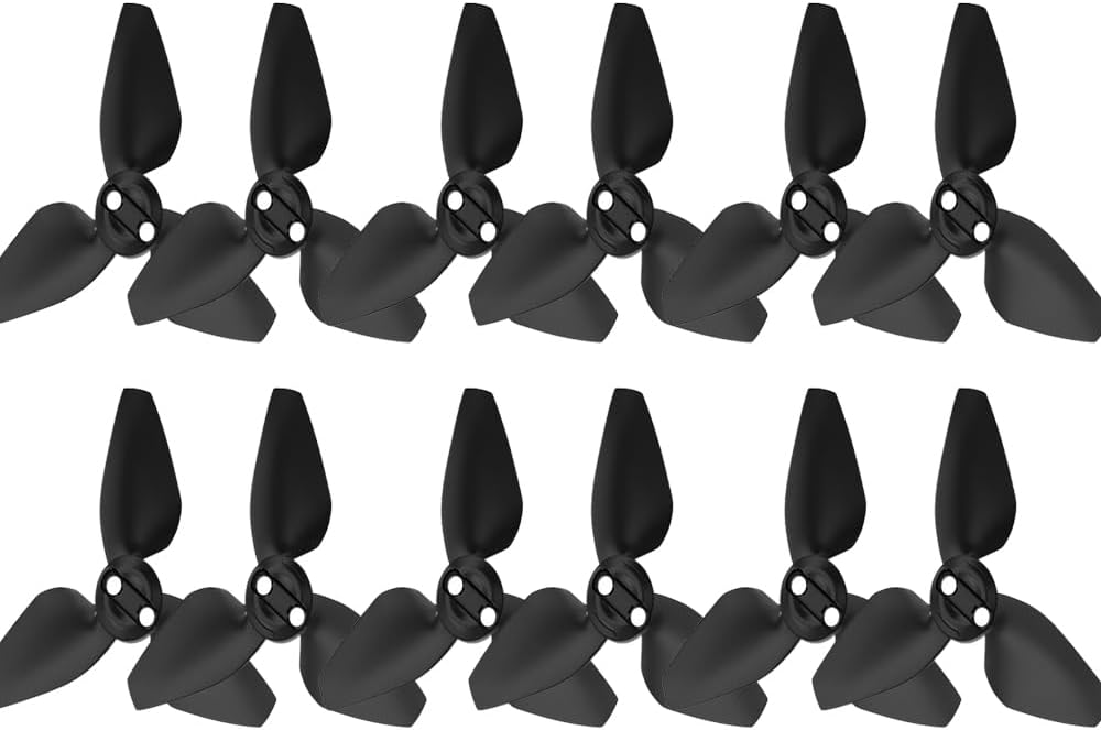 12 Pcs NEO Propellers Blades Quick Replacement Spare,Low Noise Wings Propeller for DJI NEO Drone Accessories