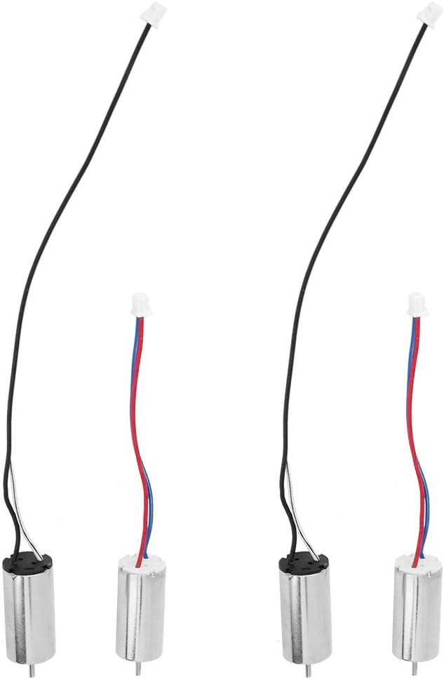 4Pcs 44000RPM Micro Brush Motor DC 3.7V Micro Coreless Brushed Motors 10x20mm Coreless Micro DC Motor for Robot Drone Airplane Model RC Toys