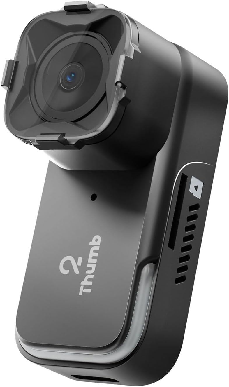 RunCam Thumb 2 FPV Mini Action Camera 4K60FPS 27g Remote-Control Recording with Gyroflow Stabilization ND Filter for FPV Drone Cinewhoop Airplane RC Car (Thumb 2+ND Filter Set)