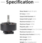 HGLRC My 2810 1350KV 6S Brushless Motor High Load for 7-8 inch FPV Racing Drone Quad