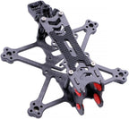 QWinOut 2inch/2.5inch/3inch Frame Kit RC Racing Drone for O4 Air Unit 3K Carbon Fiber Frame (Fi-100 2inch)