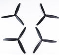 8 Inch Glass Fiber Nylon 8-Inch Propellers, 3-Blade Props for Cinelifter FPV Drones, Black (4 pcs - 2 CW, 2 CCW)