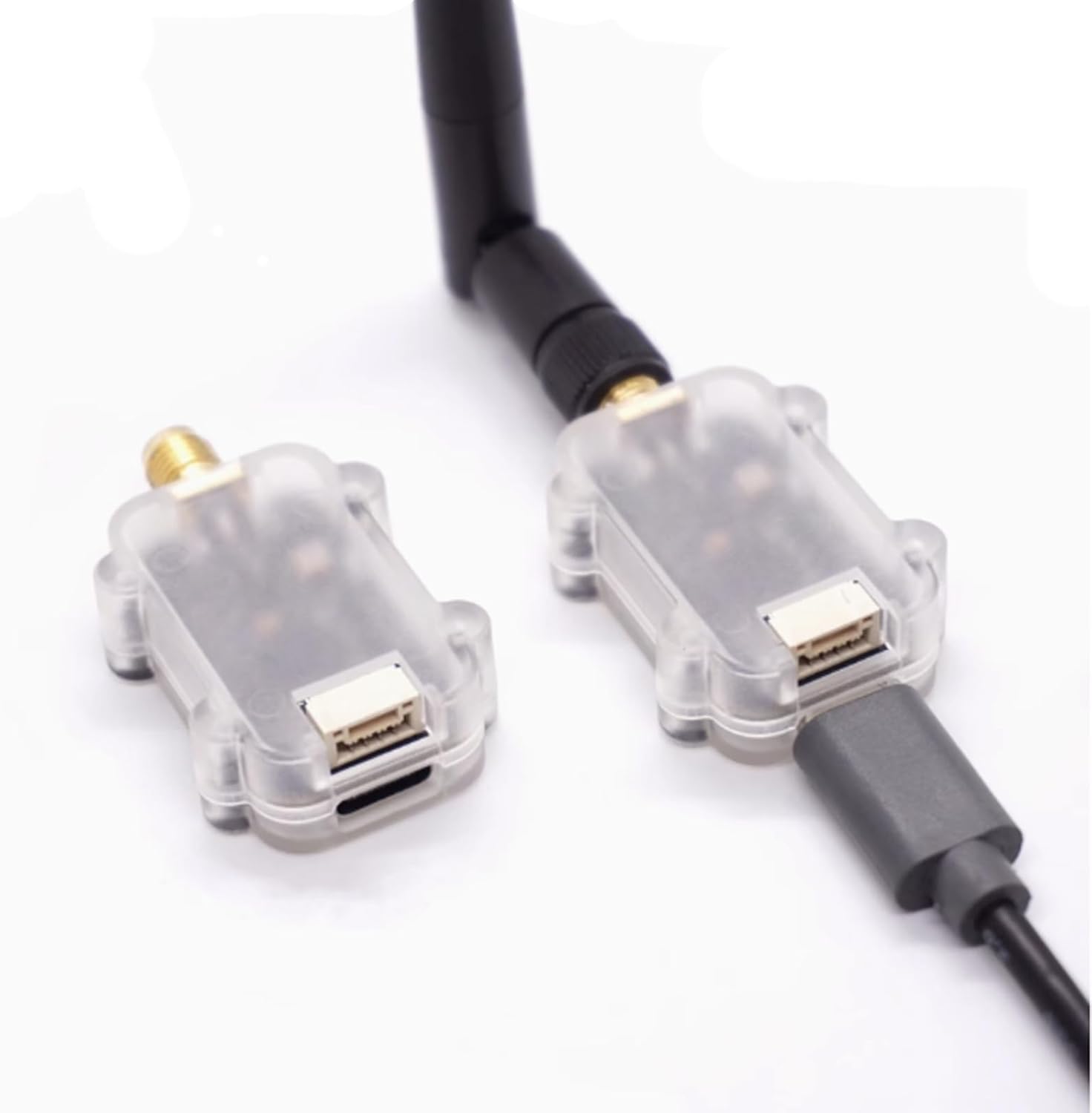 SXZ-LR24-F - 2.4GHz LoRa Telemetry 15km or More, Provide a Reliable Point-to-Point bidirectional Communication Link for Pixhawk/Ardupilot/PX4