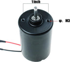 24V Brushless DC Motor Kit with Controller ¨C High Speed High Torque BLDC, Low Noise Electric Motor for E-Bike, Scooter, RC Car, Drone & Robotics Applications