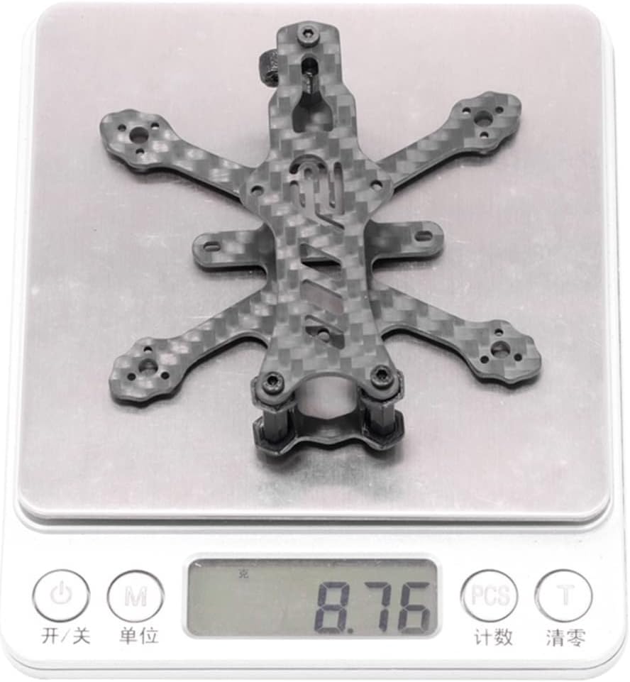 1.4 inch Racing FPV Drone Carbon Fiber Frame Kits, for Rocky 75MM Frame Kit RC Drone FPV Racing Toothpick for HQPROP Gemfan 35mm 1.4inch Propeller 0803 0802 Brushless Motor