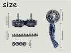 X2807 1300KV Drone Motor - 2S - 6S Li - Ion, 6¡å - 7¡å Prop, Brushless Motor for Multi - Rotor & Fixed - Wing RC Aircraft (4 PCS 2807/1300KV)