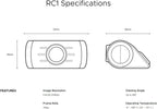 DroneMobile RC1 Rear-Facing (XC-RC1) Camera for Drone XC Dash Cam, (Works with DroneXC Required)