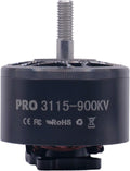 Pro 3115-900kv Drone Brushless Motor 4-8s LiPo Kit Spare Part for 8,9,10,13inch Long Range FPV Freestyle Drones,FPV RC Quadcopter Drone Motor,1800W,4819g Thrust