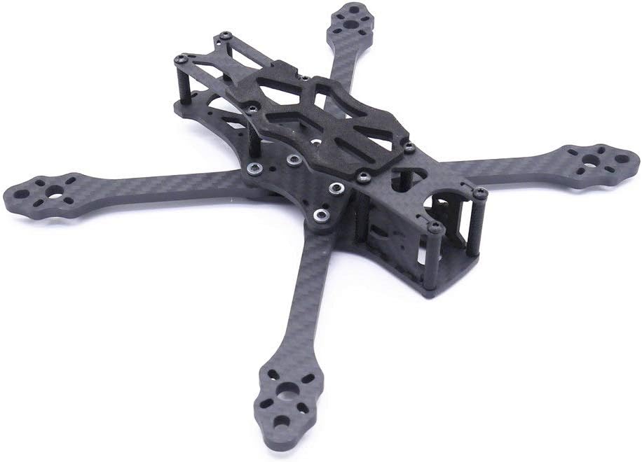 220mm 5 Inch 5mm Arm Carbon Fiber Quadcopter X Type Freestyle Frame Kit Support DJI Air Unit for FPV Racing Drone