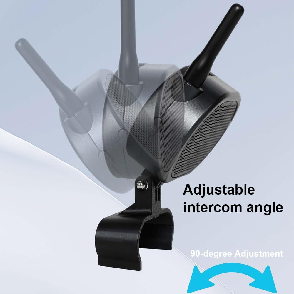 Drone Walkie Talkie Two Way Radio for DJI Mavic Air 3/3S Intercom Speaker Drone Announcement System Long Distance Microphone Announcement Speaker Drone Accessories