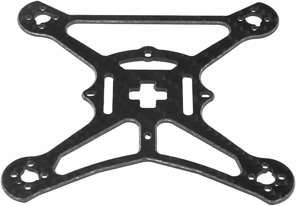 VERBANA FPV Drone 2inch/2.5inch Carbon Fiber Frame Kit Fit for 110X Series Motor for RC Micro Toothpick FPV Racing Drone Accessories(2 inch)