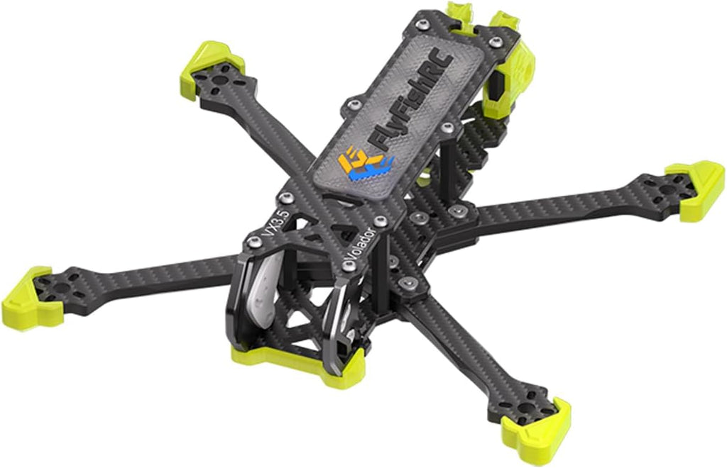 VOLADOR VX3.5 O4 Pro Air Unit RC FPV Racing Drone Quad T700 Carbon Fiber 3.5¡å HD quashed-X Quadcopter Frame Kit RC DIY Parts w/TPU Accessories Yellow