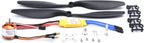YoungRC A2212 1000KV Brushless Motor + 30A ESC Electric Speed Controller + 1045 Propeller CW CCW Kit for RC Multicopter Quadcopter