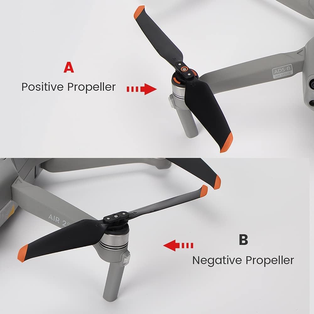 12 pcs Mavic Air 2/Air 2s Propellers, Low Noise Replacement Spare Blades Props for DJI Mavic Air 2/Air 2s Accessories