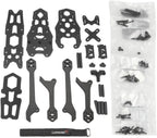 Lumenier QAV-S MINI 4 Freestyle Quadcopter Frame - 1.2