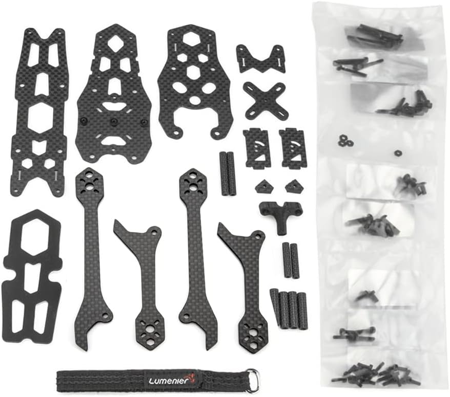 Lumenier QAV-S MINI 4 Freestyle Quadcopter Frame - 1.2