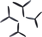 8 Inch Glass Fiber Nylon 8-Inch Propellers, 3-Blade Props for Cinelifter FPV Drones, Black (4 pcs - 2 CW, 2 CCW)