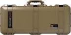 Pelican Air 1705 Multi-Purpose Long Hard Case no Foam (Empty Case) for Camera, Drone, Equipment, Gear, Electronics, Overlanding, Camping, and Travel (OCP Tan)