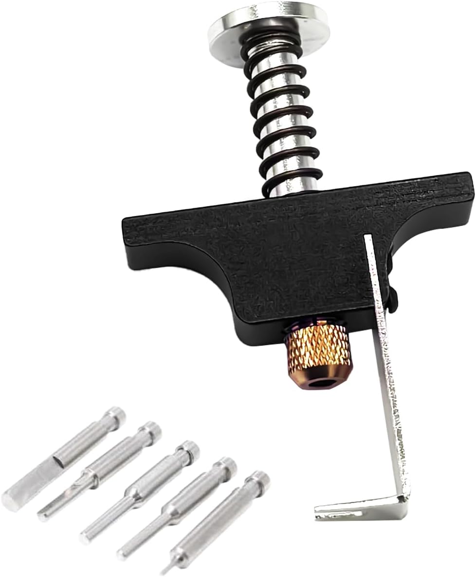 Propeller Puller Aluminum Alloy Removal Tool Props Remover£¬ with Replacement Ejector Pins for RC FPV Drone BetaFPV Air65 75 (Black)