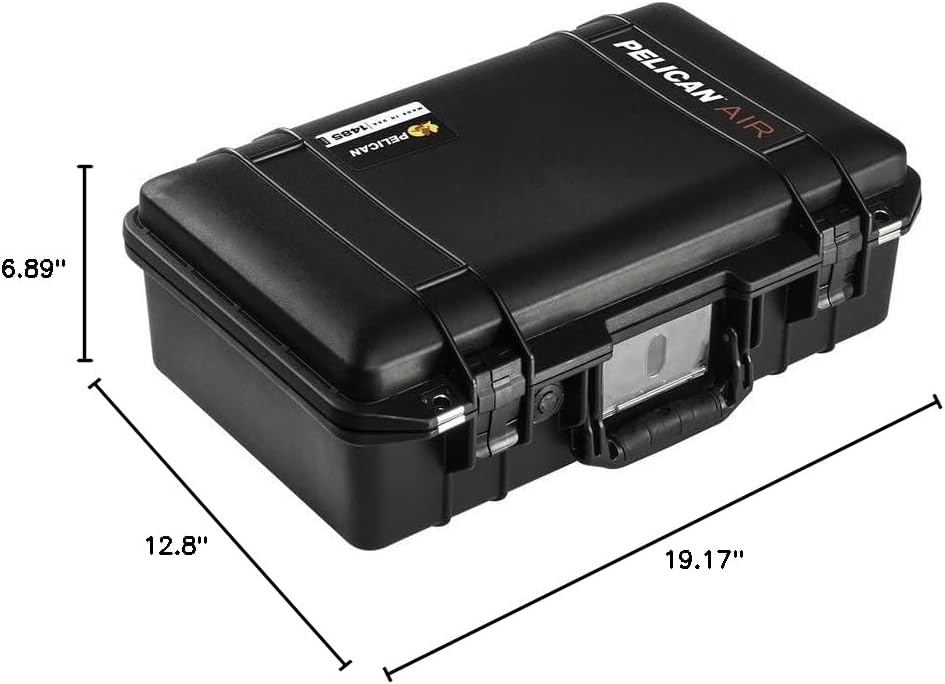 Pelican Air 1485 Case with Padded Dividers (Black)