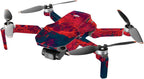 Mighty Skins Compatible with DJI Mini 2 Portable Drone - Fiery Flow | Protective, Durable, and Unique Vinyl Decal wrap Cover | Easy to Apply, Remove, and Change Styles | Made in The USA