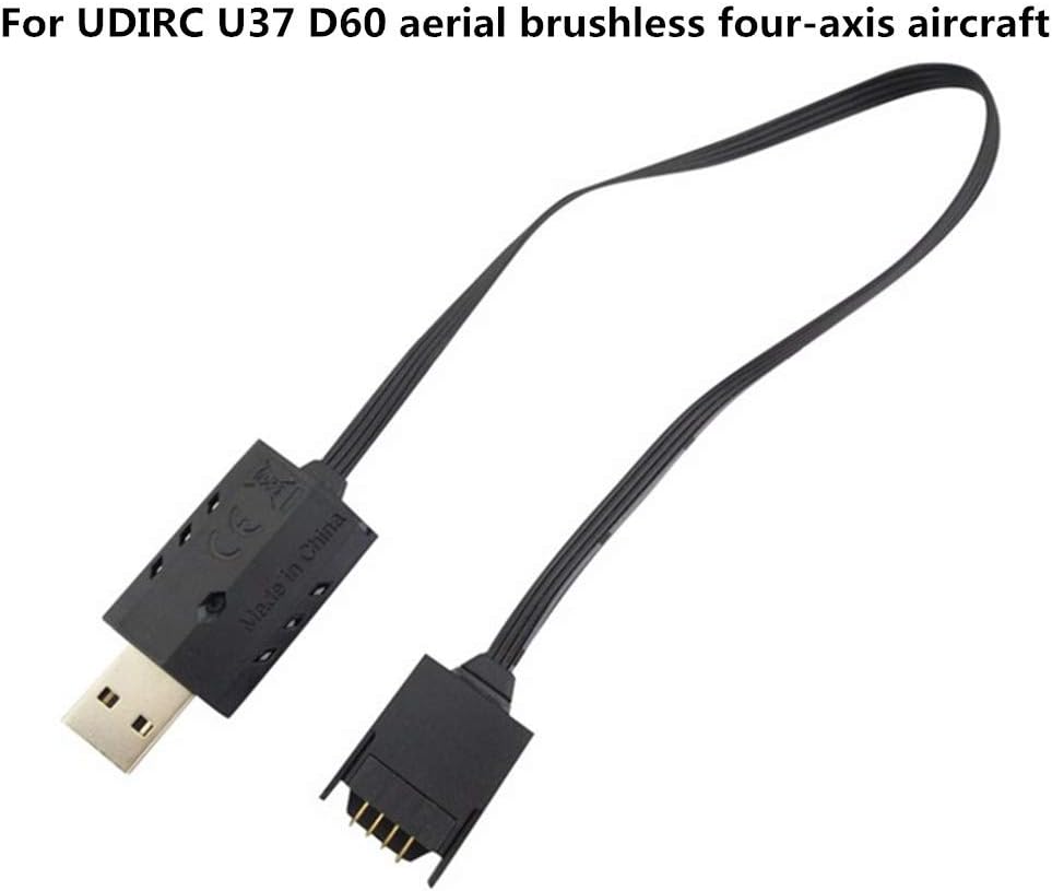 D60 Charger for UDIRC Accessories Charging USB Drone Cable Battery U37 Helicopter Smart Plane Pro