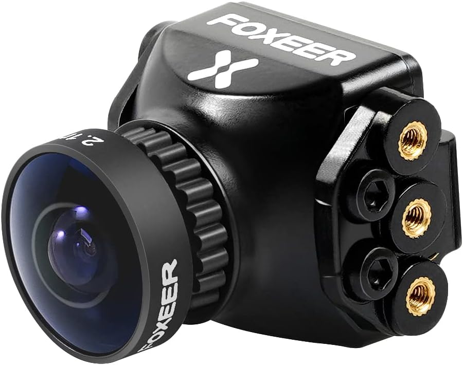 FOXEER FPV Camera Razer Mini V3 1200TVL 1/3 CMOS Sensor 2.1mm Lens 4:3 PAL/NTSC Switchable OSD Board Support Ultra Light Nano FPV Camera for RC FPV Racing Drone
