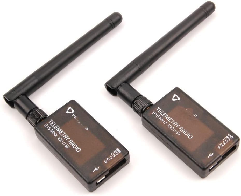 [Drone Accessories] Drone Accessories for Holybro for SIK Telemetry Radio V3 100mW 433MH 915MHz Open-Source SIK firmware Plug-n-Play for Pixhawk Standard Flight Controllers Replaceable (Color : 915MHz