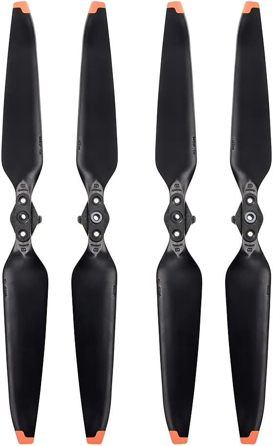 4 Pairs Propellers for DJI Mavic 3 Pro/Mavic 3 Pro Cine/Mavic 3/Mavic 3 Cine/Mavic 3 Classic Replacement Prop Blades 9453F Low Noise for DJI Mavic 3 Series Drone Accessories Orange