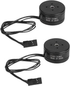 Hapivida 2pcs Outdoor Brushless Motor 260kv RC Drones Bl Camera Accessory Low Noise and Low Power Consumption for Gimbal, RC Drones, Camera