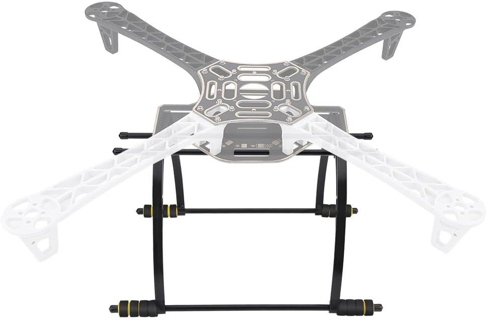Drone Landing Gear Kit, Enhanced Stability and Protection Quadcopter Landing Gear Extender Heightened Bracket for Drone Enthusiasts, Aerial Photography, Racing Drones, Hobbyists